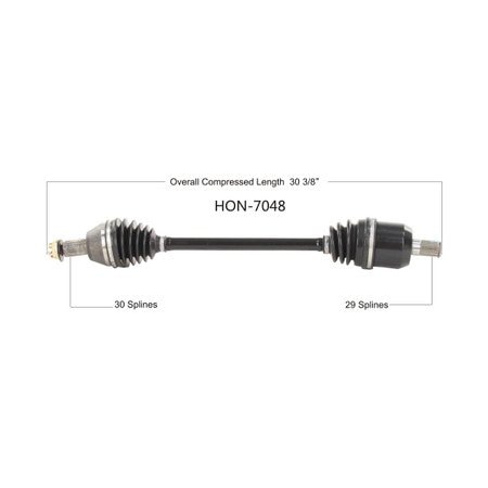 Wide Open OE Replacement CV Axle for HONDA REAR L/R TALON 1000R 19-20 HON-7048